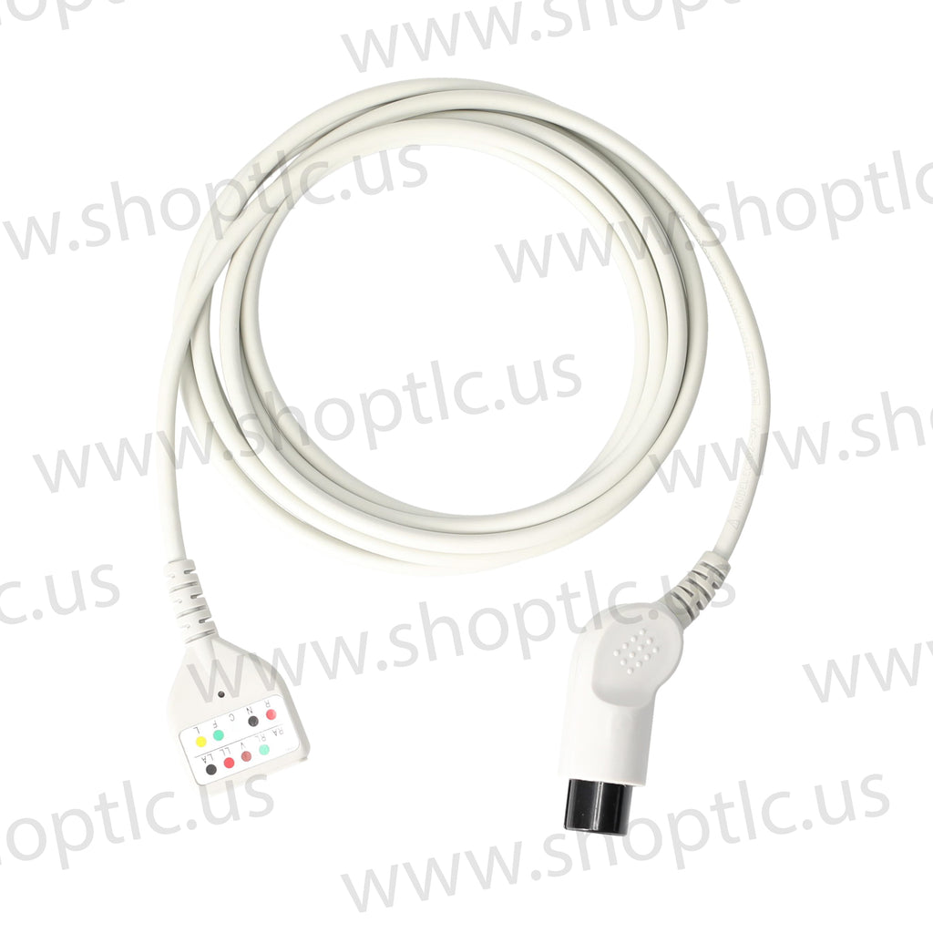 DIN Safety ECG Trunk Cable, 5-Lead - MEC002-5A/I