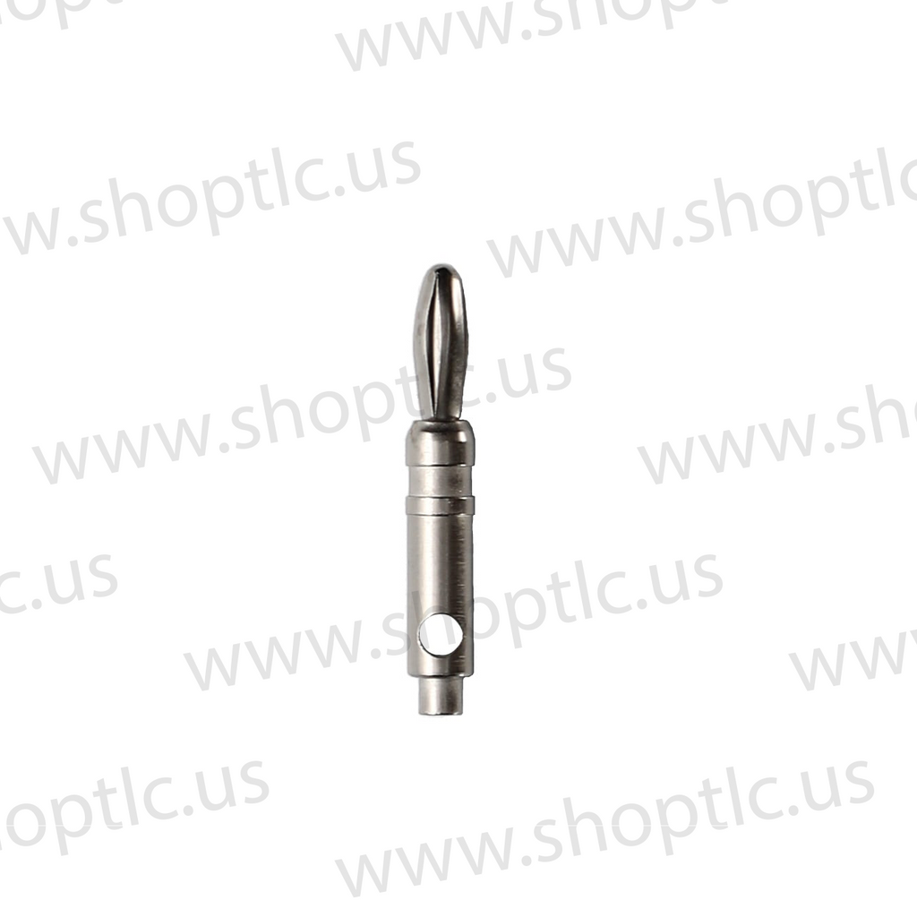 Banana Plug Connector, Electroless Nickel Plate - PIN-RWK