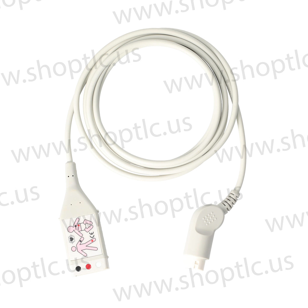 ECG Trunk Cable with 3-Leads AHA - ED023-3A