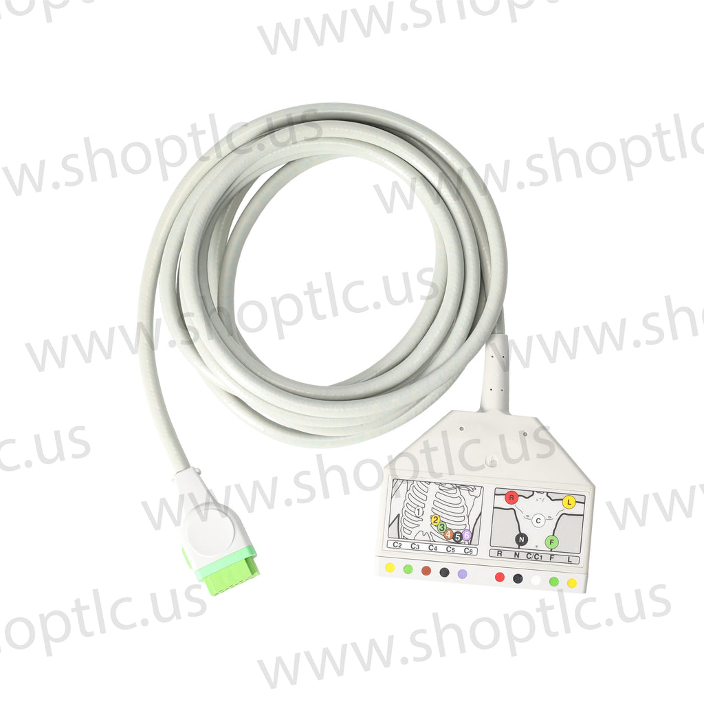 GE Marquette ECG Patient Cable - 700149-002